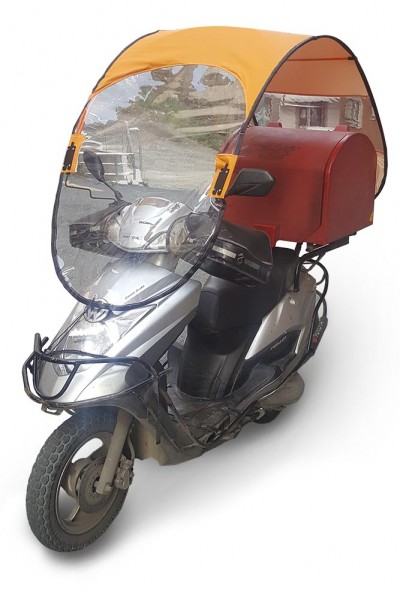 Motosiklet Şemsiyesi Turuncu-MT-T001