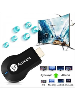 Anycast M9 Plus Cep Telefonundan Televizyona Görüntü Aktarıcı