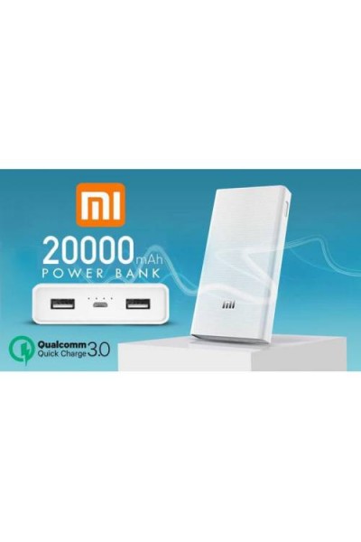 Xiaomi Mİ 2C 20000 mAh Powerbank 3.0 Hızlı Şarj-XMi2C