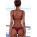 Angelsin Bikini Tek üstü Bordo