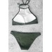 Angelsin Tankini Bikini Takım Yeşil