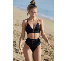 Angelsin Siyah Bikini üstü Siyah