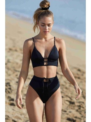 Angelsin Siyah Bikini üstü Siyah