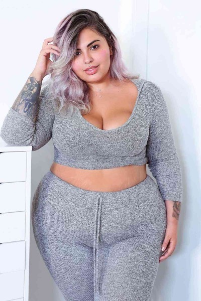 Merry See Eşofman Pijama Takım Gri MS4051-Gri Merry See Eşofman Pijama Takım Gri