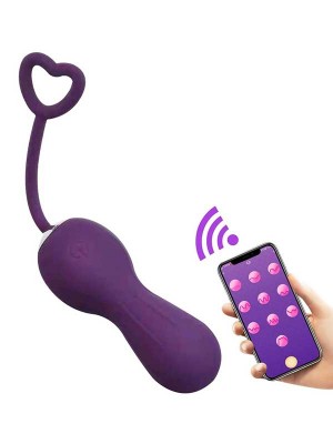 Censan Telefon Kontrollü Mini Vibratör Mor