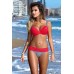 Angelsin Kırmızı Desenli Bikini Altı