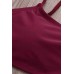 Angelsin şık Bikini Takım Bordo