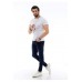 Erkek Y. Tint Slim Denim Jeans Kot Ceket + Y. Tint Lazer Tırnaklı Denim Jean Pantolon