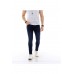 Erkek Y. Tint Slim Denim Jeans Kot Ceket + Y. Tint Lazer Tırnaklı Denim Jean Pantolon