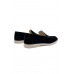 Allegro siyah hakiki süet deri erkek loafer ayakkabı-TZC-ALLEGRO-SS