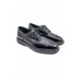 Armoni Siyah Açma Hakiki Deri Siyah Rugan Deri Günlük Klasik Erkek Ayakkabı-TZC-ARMONI-DSA