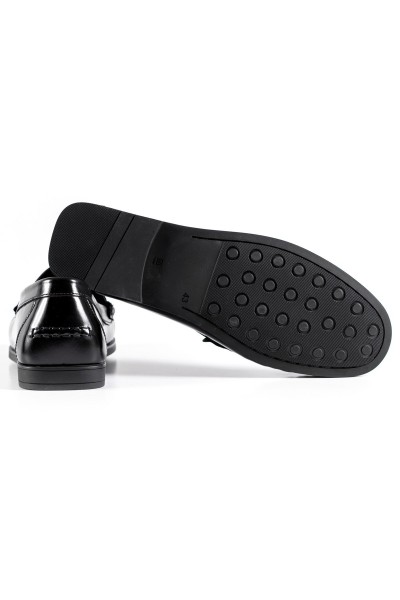 Cordelion bordo açma hakiki deri erkek loafer ayakkabı-TZC-CORDELION-BRA