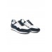 Diavel beyaz hakiki deri lacivert-gri süet erkek spor (sneaker) ayakkabı-TZC-DIAVEL-BLG