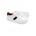 Fazer beyaz-siyah hakiki deri erkek spor (sneaker) ayakkabı-TZC-FAZER-BS