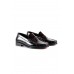 Punta bordo hakiki deri klasik erkek ayakkabı-TZC-PUNTA-BRD