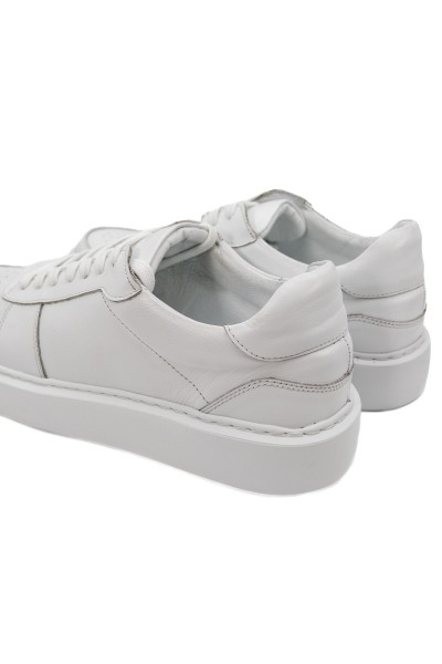 Rush beyaz hakiki deri erkek spor ayakkabı (sneaker) ayakkabı-TZC-RUSH-BD