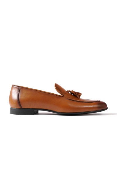 Seranad taba hakiki deri klasik erkek ayakkabı-TZC-SERANAD-TD