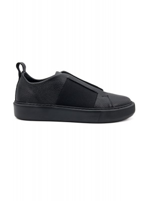 Shadow siyah hakiki deri siyah taban erkek spor (sneaker) ayakkabı