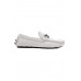 Troya beyaz hakiki deri erkek loafer ayakkabı-TZC-TROYA-BD