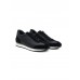 Vstorm siyah hakiki deri siyah süet erkek spor (sneaker) ayakkabı-TZC-VSTORM-DSS