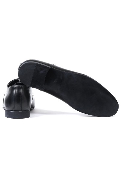 Thema siyah hakiki deri klasik erkek ayakkabı-TZC-THEMA-SD