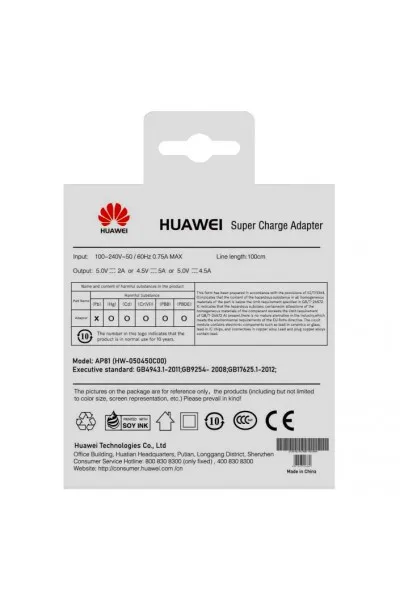 Huawei Hızlı Şarj 3.0 Adaptör Cihazı ve Kablosu HW-059200EHQ-Micro Huawei Hızlı Şarj 3.0 Adaptör Cihazı ve Kablosu-HW-059200EHQ-Micro