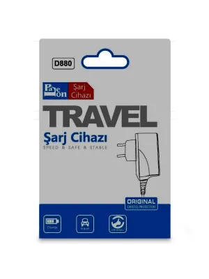 Seyahat Şarj Cihazı D880