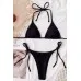 Angelsin Bağlamalı Bikini Takım Siyah