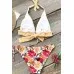 Angelsin Bağlamalı çiçekli Bikini Alt çok Renkli