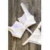 Angelsin Beyaz çıtçıtlı Bikini Takım