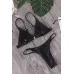 Angelsin üçgen Bikini Takım Siyah