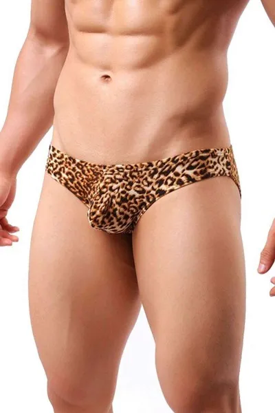 Merry See Leopar Desenli Erkek Slip Merry See Leopar Desenli Erkek Slip