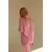 Merry See Saten Pijama Alt Pembe