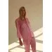 Merry See Saten Pijama Alt Pembe