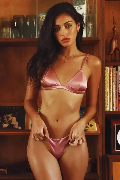 Merry See Saten Sütyen Külot Takım Pembe Merry See Saten Sütyen Külot Takım Pembe