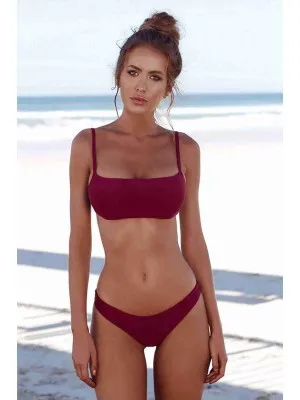 Angelsin Bikini Altı Bordo