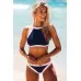 Angelsin Lacivert özel Tasarım Bikini Altı Lacivert