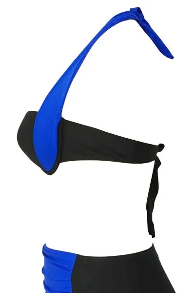 Angelsin Mavi Siyah Bikini üstü Angelsin Mavi Siyah Bikini üstü