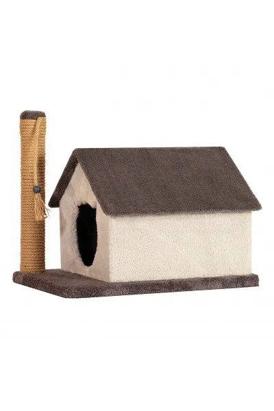 Friends Kedi Evi ve Tırmalama Antrasit PTS11005-013 Friends Kedi Evi ve Tırmalama Antrasit