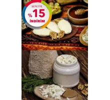Köy Yapımı Tam Yağlı İnek Tulum Peyniri