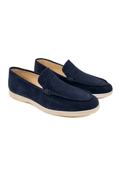 Allegro lacivert hakiki süet erkek loafer ayakkabı TZC-ALLEGRO-LS Allegro lacivert hakiki süet erkek loafer ayakkabı-TZC-ALLEGRO-LS