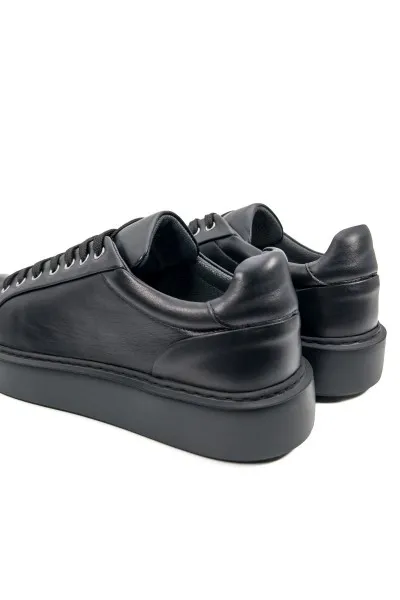 Breva Siyah Hakiki Deri Erkek Spor (sneaker) Ayakkabı TZC-BREVA-SD Breva Siyah Hakiki Deri Erkek Spor (sneaker) Ayakkabı-TZC-BREVA-SD