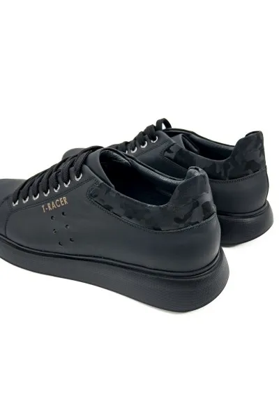 T-racer hakiki deri siyah erkek sneaker TZC-TRACER-SD T-racer hakiki deri siyah erkek sneaker-TZC-TRACER-SD