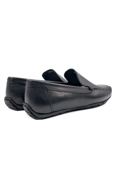Yalı siyah hakiki deri erkek loafer ayakkabı TZC-YALI-SD Yalı siyah hakiki deri erkek loafer ayakkabı-TZC-YALI-SD
